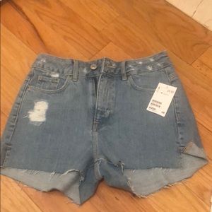 Jean shorts from h&m